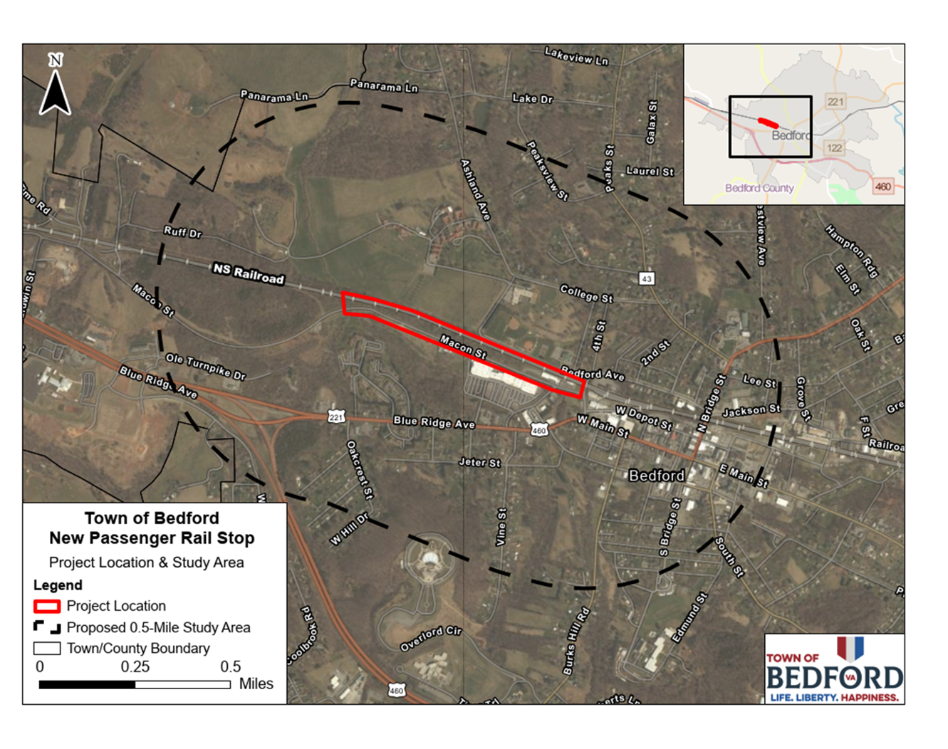 Bedford Project Area